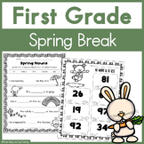 First Grade Spring Break Packet