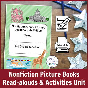 Preview of 1st or 2nd Grade Nonfiction Genre Study (Activity Booklet & Lesson Plan)