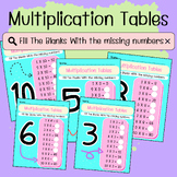 2-10 Multiplication Tables,Times Tables,Multiplication Fac