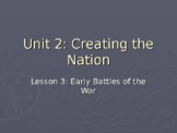 2-3 PowerPoint: Early Battles of the Revolutionary War