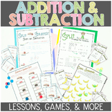 2 & 3 digit addition and subtraction activities lesson plans & math centers