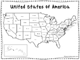2 50 States Quick Reference and Map Posters. Elementary Geography