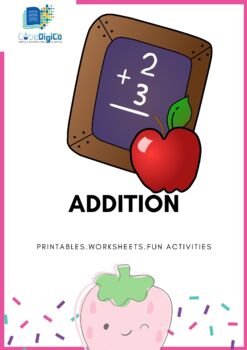 Preview of Addition - Amazing activity based printables for Interactive Classroom