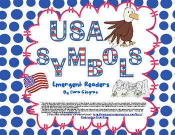 Preview of 2 American Symbol Emergent Readers