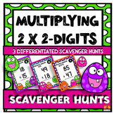 2 BY 2-DIGIT 2x2 MULTIPLICATION Scavenger Hunts 3 DIFFEREN