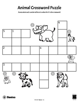 Summertime Crossword Puzzle • Beeloo Printable Crafts and