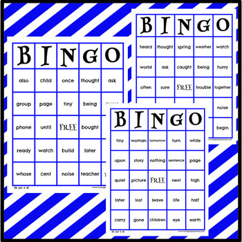 2 Blue (2b) Tricky Words Bingo By Mixing It Up In Primary 