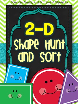 Preview of 2-D Shape Hunt and Sort