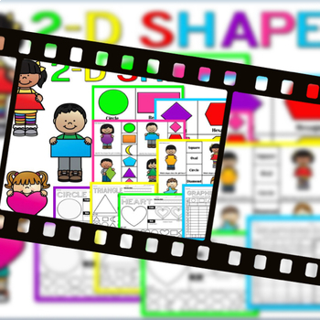 Preview of Shapes Worksheets & Activities | Shapes 1st Grade