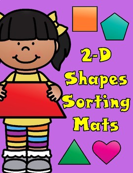 Preview of 2-D Shapes Sorting Mats and Posters
