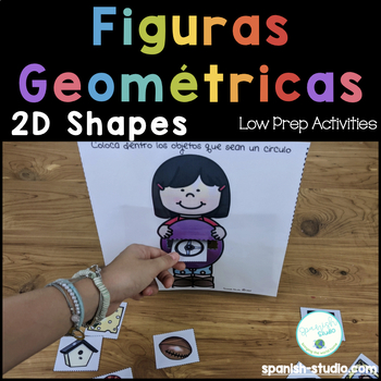 Preview of 2D Shapes Activities (Spanish)