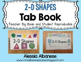 2-D Shapes Tab Book
