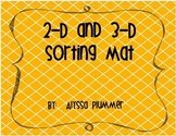 2-D and 3-D Sorting Mats