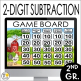 2 Digit Subtraction With and Without Regrouping  Game Show