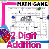 2 Digit Addition with Regrouping Game - Adding 2 Digit Num