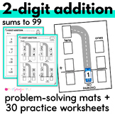 Two Digit Addition with Regrouping Double Digit Addition P
