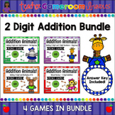 2 Digit Addition Digital Mini Game Bundle