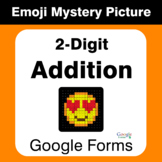 2-Digit Addition - EMOJI Mystery Picture - Google Forms