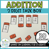 2 Digit Addition Matching Cards | Two Digit Addition Task Box