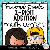 2-Digit Addition Math Centers SECOND GRADE