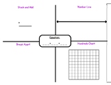 2-Digit Addition Strategies Placemat