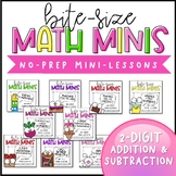 2-Digit Addition & Subtraction | Math Mini-Lessons | BUNDL