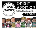 2-Digit Addition Task Cards