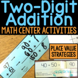 2-Digit Addition Task Cards, Activities, & Games for Math 