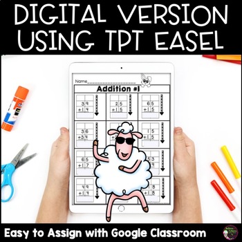 2 Digit Addition WITH Regrouping Worksheets