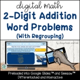 2 Digit Addition With Regrouping Word Problems for Google 