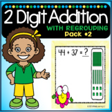 2 Digit Addition With Regrouping and Base 10 Blocks | Goog