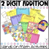 2 Digit Addition With and Without Regrouping Activities