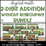 2 Digit Addition Without Regrouping Digital Bundle for Goo