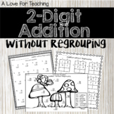 2 Digit Addition Without Regrouping {No Prep + Digital}