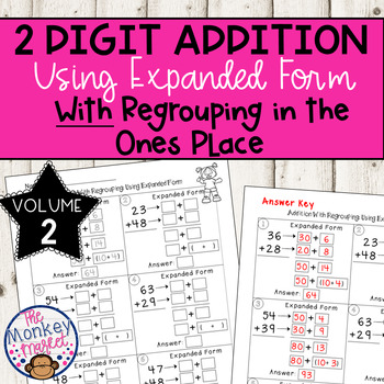 Preview of 2 Digit Addition with Regrouping