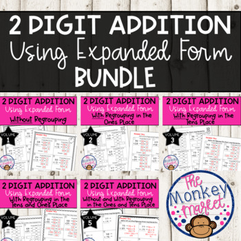 Preview of 2 Digit Addition with and without Regrouping