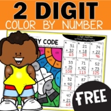 2 Digit Addition without Regrouping Color by Number Math Pages Farm FREEBIE