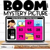 2 Digit Addition without Regrouping Mystery Picture Boom Cards™