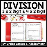 3 Digit by 2 Digit Long Division Word Problems with 2 Digi