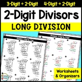 Long Division Practice with 2-Digit Divisors Intervention 