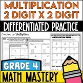 2 Digit by 2 Digit Multiplication Worksheets