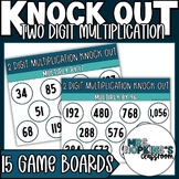 2 Digit Multiplication Math Facts Practice Dice Game Activ