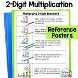 Multiplying 2-Digits Multiplication Reference Poster Ancho