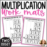 2 Digit Multiplication Work Mats | Standard Algorithm | 4t