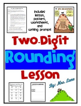 Preview of Two Digit Rounding Lesson