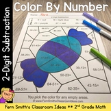 2-Digit Subtraction Color By Numbers