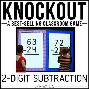 Preview of 2-Digit Subtraction With & Without Regrouping - 2-Digit Subtraction Games