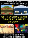 2 Digit Subtraction NO BORROWING - Bundle of 4 Games | EAS