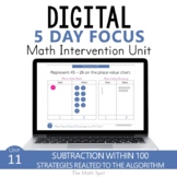 2 Digit Subtraction With Regrouping | 2nd Grade Digital Math Unit