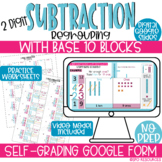 2 Digit Subtraction With Regrouping Base 10 Blocks Google 